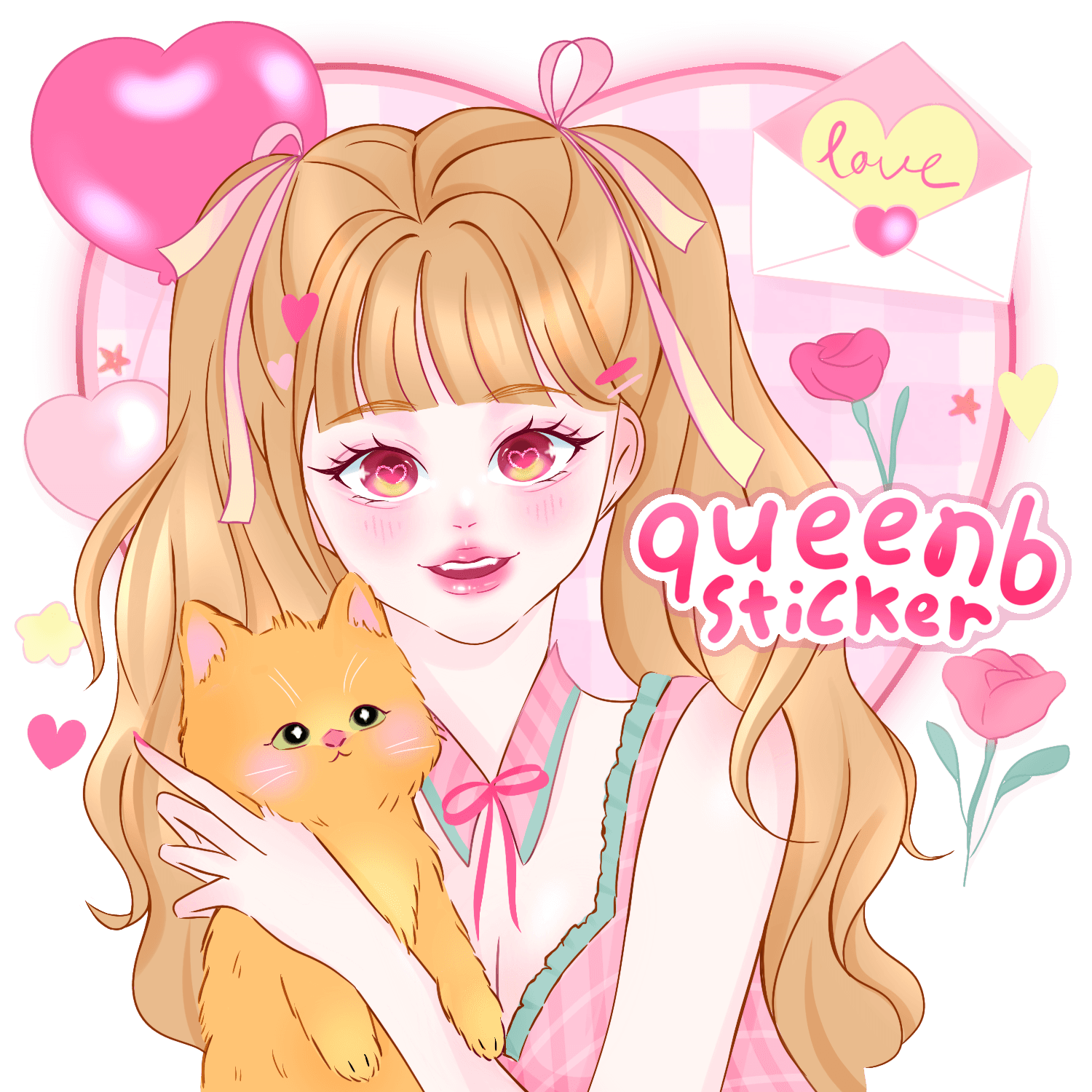 queenb.sticker mascot